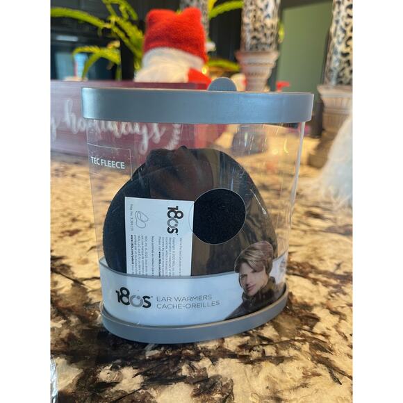 180s Adult Tec Fleece Ear Warmer OS BLACK - Picture 2 of 3